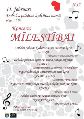 koncerts "Mīlestībai"